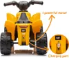 Quad elettrico per bambini CAT 6V (1–3 anni) – Con licenza Anteprima dell’immagine prodotto 2