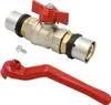Pipetec Press-Kugelhahn Absperrhahn 26x3 mm TH Kontur Produktbild-Vorschau 1