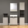 Calicosy - Mobile sottolavabo con ruote 2 ante L60 cm - Anteprima dell’immagine prodotto 10