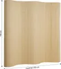 Homestyle4u Raumteiler Paravent 250x200 Bambus Trennwand Produktbild-Vorschau 5