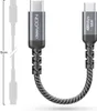 deleyCON 0,15m USB-C auf Micro USB Kabel Kurz (Ladekabel Produktbild-Vorschau 3