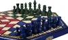 Schachspiel für drei Spieler (32x28cm) dreifarbig Produktbild-Vorschau 10