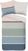 Duvet cover Good Morning 155x220 + 1* 80x80 cm - Stripes Produktbild-Vorschau 1