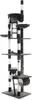 Wiltec Kratzbaum 240-260 cm schwarz/weiß, Katzenkratzbaum Produktbild-Vorschau 2