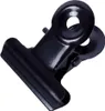 A black metal binder clip is shown against a white background. Anteprima dell’immagine prodotto