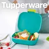 Tupperware Lunchbox 1-2-3 mit Clip-Verschluss, Produktbild-Vorschau 2