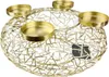 Edzard - Milano Adventskranz Ø 34 cm, goldfarben Produktbild-Vorschau 8