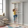 Sprossenwand für Zuhause Klettergerüst aus Holz für Kinder Produktbild-Vorschau 6