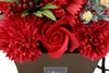 Seifenblumenstrauß - Rote Rosen und Nelken Produktbild-Vorschau 3