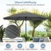 Parasol ogrodowy COSTWAY 300 cm z oświetleniem słonecznym Podgląd zdjęcia produktu 6