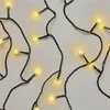 LED vánoční cherry řetěz – kuličky, 8 m, venkovní i vnitřní, teplá bílá, časovač Náhľad obrázku produktu