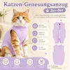 2PCS Katzen OP Body nach Kastration, Genesungsanzug für Produktbild-Vorschau 5