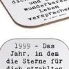 Mr. & Mrs. Panda Holzuntersetzer Spruch 1999 Geburtstag - Produktbild-Vorschau 5