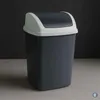 Cestino MAUL MAULswing 5 l plastica 20 x 16 x 29 cm grigio Anteprima dell’immagine prodotto 2