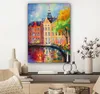 MuchoWow® - Leinwandbilder - Ölgemälde - Amsterdam - Kunst Produktbild-Vorschau 7