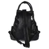 Großer Damen Rucksack Tasche Citybag Leder Optik Bodybag Produktbild-Vorschau 4