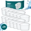 A product shot of multiple water filter cartridges arranged in rows, with packaging in the background. Náhľad obrázku produktu