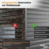 HEXIM Siding Fassadenpaneele außen Fassadenverkleidung Produktbild-Vorschau 7