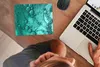 MuchoWow® Mauspad Mousepad Tropfen auf türkisem Hintergrund Produktbild-Vorschau 3