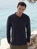 Fruit Of The Loom Premium herenpoloshirt, lange mouwen, Productafbeelding-voorbeeld 3
