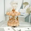 RoboTime dřevěné 3D puzzle Veselý kolotoč Náhled obrázku produktu 3