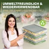 Viwares Stapelbare Gefrierdosen 4er Set, Gefrierfach & Produktbild-Vorschau 7