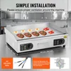 VEVOR Komerční elektrický gril, 4000 W, plochá grilovací Náhled obrázku produktu 5