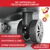 ONBEST Hartschalen Koffer Set | 4-teilig | Schwarz | mit Produktbild-Vorschau 7