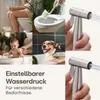 Praknu | Set bidet WC doccetta per doccia intima argento Anteprima dell’immagine prodotto 6