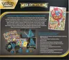 Back of a Pokemon TCG product box showing contents and promotional text. Produktbild-Vorschau