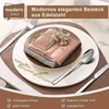 36 teiliges Edelstahl Besteckset mit Steakmesser, Besteck Produktbild-Vorschau 3