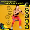 DUNLOP Fitness Band Fitnessbänder Set - 5 Resistance Bands Produktbild-Vorschau 5