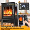 Jopassy Elektrokamin 900W/1800W Kamin elektrisch Standkamin Produktbild-Vorschau 6