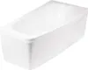 A white bathtub on a white background. Produktbild-Vorschau