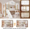 okwish Patrová postel 90x200 cm s okny a tříúrovňovou Náhled obrázku produktu 5
