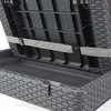 Close-up view of the interior of an open storage box, showing the lid mechanism and the inside of the base. Produktbild-Vorschau
