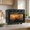 HOMCOM Heißluftfritteuse 36 Liter Mini Backofen mit Umluft Produktbild-Vorschau 2