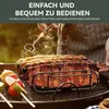 Spareribs Halter Grill, Edelstahl rippchenhalter grill für Produktbild-Vorschau 4