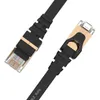 Flache CAT 7 LAN Kabel Slim RJ45 Ethernet Schwarz 1,5m bis Produktbild-Vorschau 9