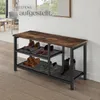 tectake® Taunton scarpiera 80 x 30 x 45,5 cm Anteprima dell’immagine prodotto 7