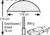 Swing Handsfree Durchmesser 114 cm Farbe schwarz Produktbild-Vorschau 3