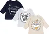 TupTam Uni Baby Langarmshirt mit Spruch Aufdruck 3er Set, Produktbild-Vorschau 1