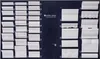A display board showcasing various decorative molding profiles. Produktbild-Vorschau