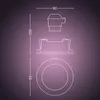 Philips Hue White & Color Ambiance Centura Einbauspot 1 Produktbild-Vorschau 4