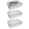 3x Schuhbox Transparent Stapelbar 32x17x10 cm Schuhe Produktbild-Vorschau 1