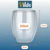 Vilde | Termo sklenice sada 4 ks - 370 ml - Dvoustěnné - Na Náhled obrázku produktu 4