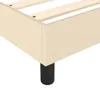 vidaXL Boxspringbettgestell Creme 120x200 cm Stoff Produktbild-Vorschau 6