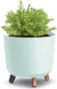 Vaso da fiori Gracia rotondo ⌀29,8 cm bianco Anteprima dell’immagine prodotto 7