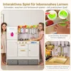 Kinderplay Holz Kinderküche mit LED Licht und Sound – Produktbild-Vorschau 5