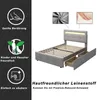 Fortuna Lai Polsterbett Einzelbett mit 2 Schublade und LED, Produktbild-Vorschau 5